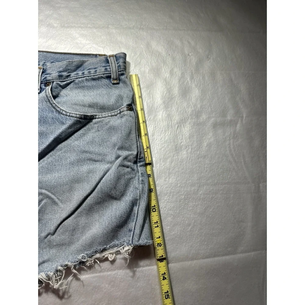 VTG Levi's 505 Mens 38 Waist Denim Cutoff Shorts High Rise Distressed Canada